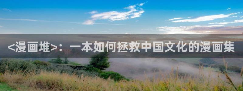 虫虫漫画的最新章节更新内容：<漫画堆>：一本如何拯救中国文化的漫画集